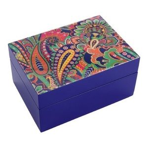 Vera Bradley Venetian Paisley Jewelry Box